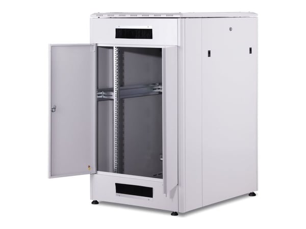 Digitus Unique DN-19 26U-8/10-1 - Rack skåp - grå, RAL 7035 - 26U - 19"