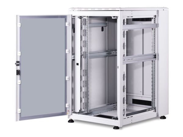 Digitus Unique DN-19 26U-8/10-1 - Rack skap - grå, RAL 7035 - 26U - 19"