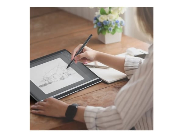 ALOGIC Clarity 2 - Aktiv skrivestift - 2 knapper - avaruusharmaa