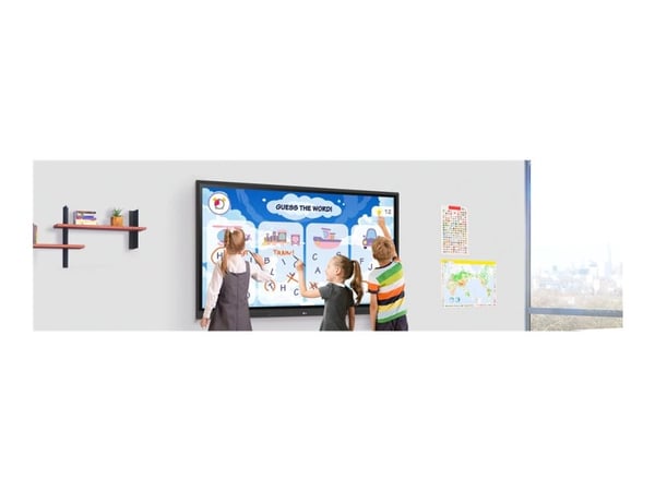 LG CreateBoard 55TR3DK-B - 55" Diagonalklasse TR3DK Series LED-bakgrunnsbelyst LCD-skjerm - utdanning / næringsliv - med pekeskjerm (multiberørings...