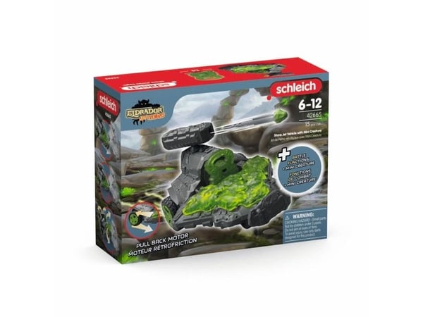 Schleich Stone Jet -ajoneuvo, jossa on miniolento