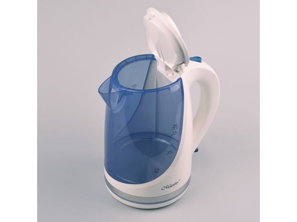 Feel-Maestro MR044 sininen, 1,7 L, 2200 W, sininen, valkoinen, muovia, säädettävä termostaatti, vesimittari, vesimittari