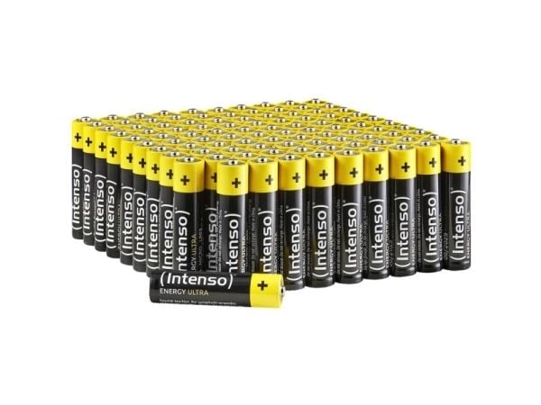 Intenso Energy Ultra - Batteri 100 x AAA / LR03 - Alkalisk - 1250 mAh
