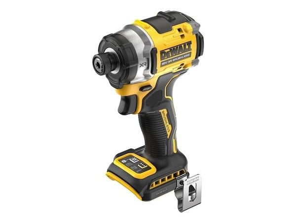 DeWALT DCF860NT-XJ, Iskuruuvain, Pistoolikahva, 1/4", musta, Keltainen, Harjaton, 3800 RPM - SOLO
