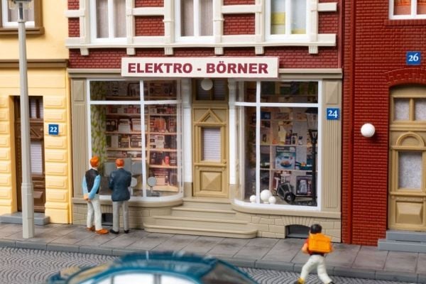 Halvavlastningshus Schmidt strade 18/20/22/24/26 H0 Auhagen 11467