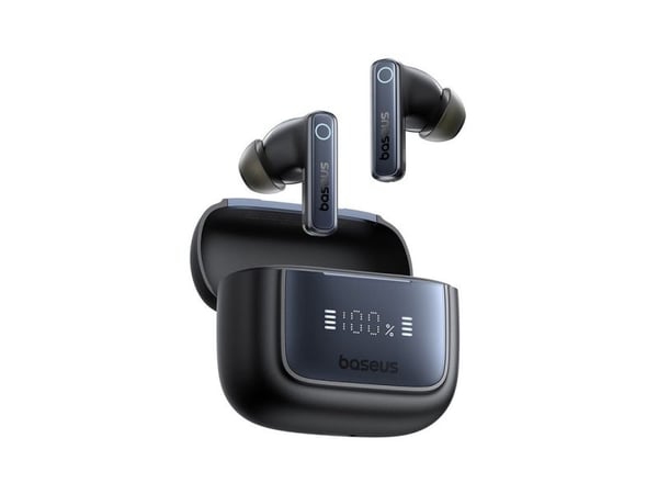 Baseus 35 True, Trådløs, 20 - 20000 Hz, Samtaler/musikk, Hodesett, Sort