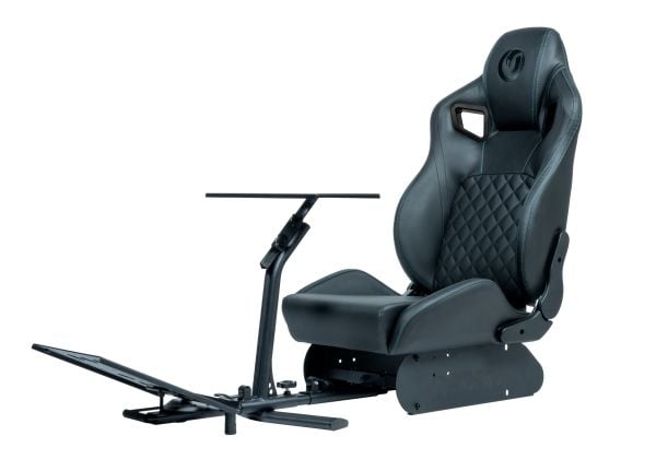 NACON PCRC-RM2COBRA, Racing cockpit, Svart, Kunstig lær, Stål, 110 kg, 190 cm, Revosim, Logitech, Thrustmaster, Fanatec, Moza Racing and Hori steer...