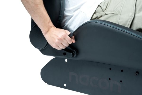 NACON PCRC-RM2COBRA, Racing cockpit, Svart, Kunstig lær, Stål, 110 kg, 190 cm, Revosim, Logitech, Thrustmaster, Fanatec, Moza Racing and Hori steer...