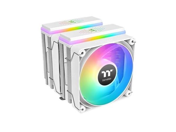 Thermaltake ASTRIA 600, Luftkylare, 12 cm, 500 RPM, 1800 RPM, Vit