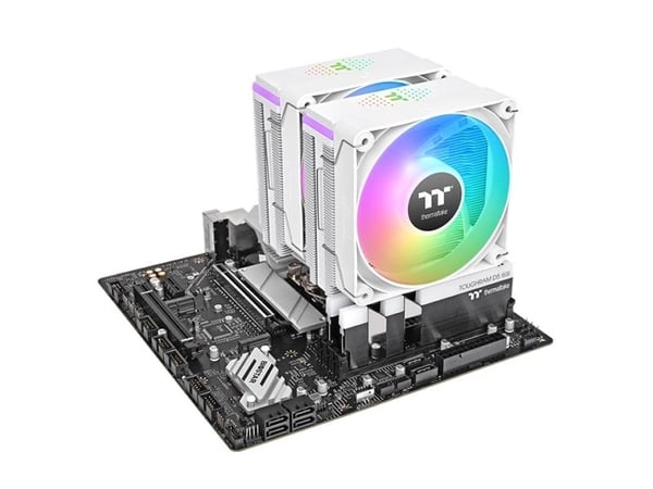 Thermaltake ASTRIA 600, Luftkjøler, 12 cm, 500 RPM, 1800 RPM, Hvit