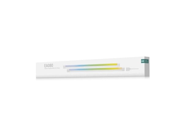 DeepCool EA080, Universell, LED-stripe, Akrylonitril-butadien-styren (ABS), Silikon, Translucent, Hvit, Flerfarget, 3 Pin