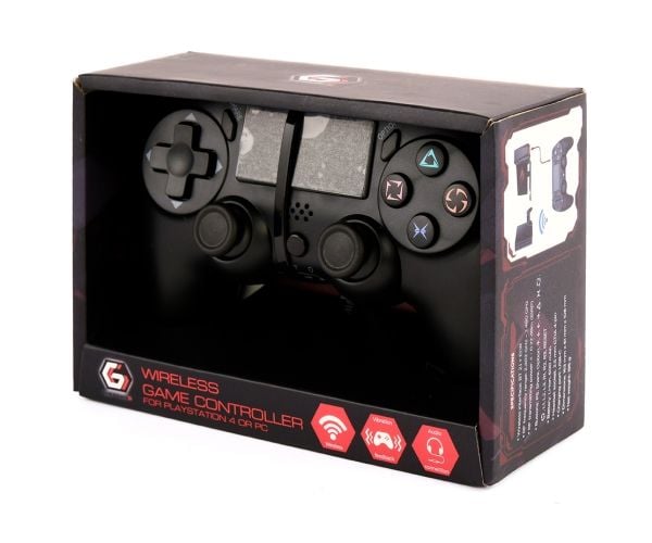 Trådløs gamepad kompatibel med PS4 og PC Black Gembird