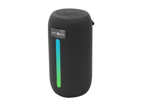 GMB Audio SPK-BT-LED-07 - Høyttaler - for bærbar bruk - trådløs - Bluetooth - 5 watt - svart