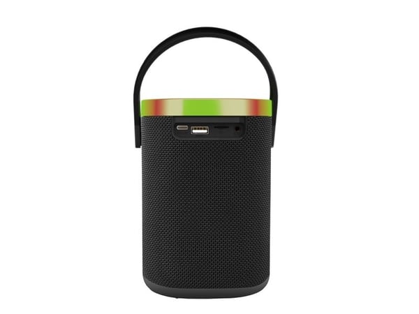 GMB Audio SPK-BT-LED-06 - Høyttaler - for bærbar bruk - trådløs - Bluetooth - 5 watt - svart