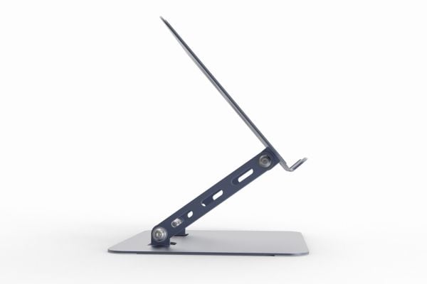Gembird NBS-D1-04, Kannettavan tietokoneen teline, Hopea, 10 kg, Vapaasti seisova, 240 mm, 60 mm