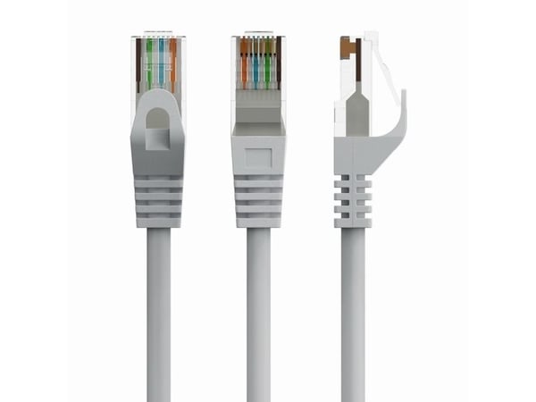 GEMBIRD GEMBIRD Patchcord cat.6 UTP 5m puhdasta kuparia väri harmaa
