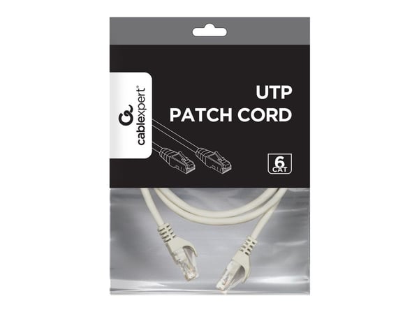 GEMBIRD GEMBIRD Patchcord cat.6 UTP 1.5m puhdasta kuparia väri harmaa