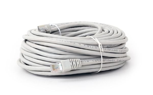Gembird UTP-verkkokaapeli PP6U-CU-20M cat.6 Patch-kaapeli 20m harmaa