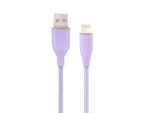 Cablexpert Premium - Lightning-kabel - USB hann til Lightning hann - 1.5 m - fiolett - formstøpt, data & lading
