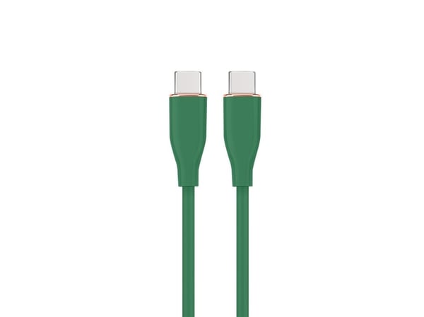 Cablexpert Premium - USB-kabel - USB-C (hann) til USB-C (hann) - USB 2.0 - 3 A - 1.5 m - formstøpt, Power Delivery-støtte, data & lading - midnattg...