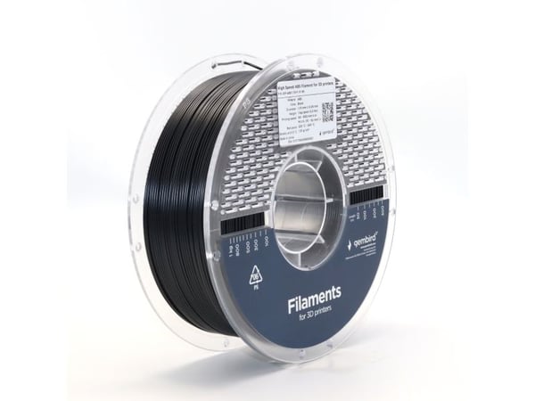 Gembird - Svart - 1 kg - 400 m - svart - färglåda - ABS-fiber (3D)