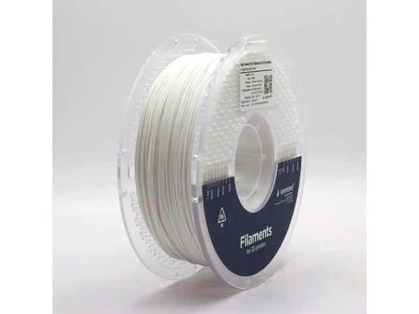 Gembird - Hvit - 1 kg - 330 m - hvit - fargeboks - PLA-filament (3D)