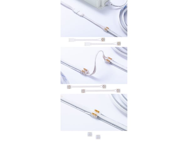 Paulmann 71058, Kontakt, Gjennomsiktig, Hvit, Plast, Paulmann, IP20, III