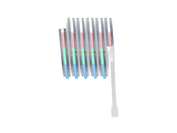 Paulmann 71197, Universell belysningslist, Atmosfär, Universal, Silver, Metall, Plast, IP20