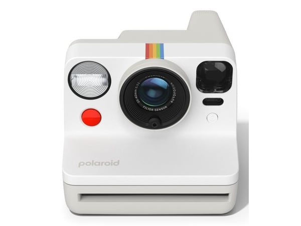 Polaroid Now Generation 3 - Øyeblikkskamera - linse: 95 mm - 103 mm - 600-type / i-Type pebble white