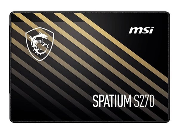 MSI SPATIUM S270 SATA 2.5 960GB, 960 GB, 2,5", 500 MB/s, 6 Gbit/sek.