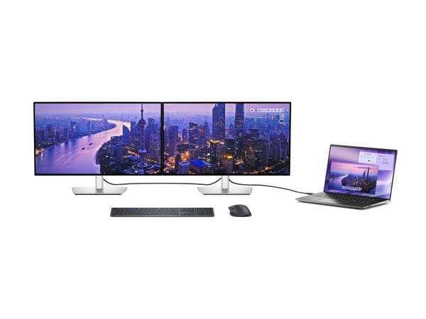 Dell UltraSharp U2725QE - LED-skjerm - 27" - 3840 x 2160 4K @ 120 Hz - IPS - 450 cd/m² - 3000:1 - DisplayHDR 600 - 5 ms - Thunderbolt 4, HDMI, Disp...