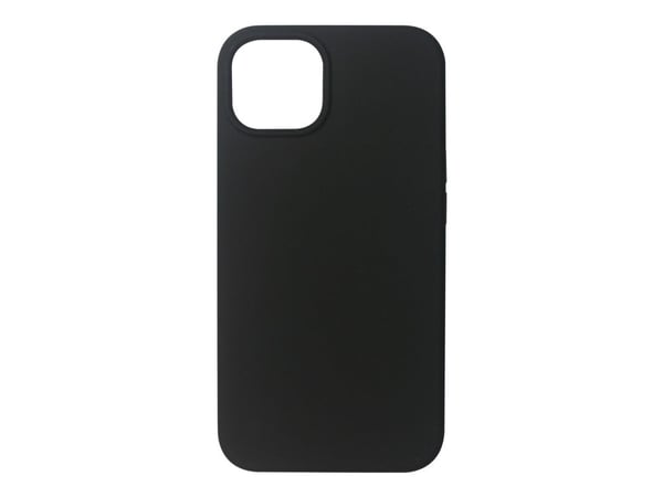 eSTUFF Infinite Vienna - Matkapuhelimen takakuori - 100 % kierrätettävää muovia - termoplastinen polyuretaani (TPU) - musta - Apple iPhone 13:lle