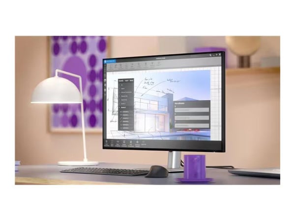 Dell UltraSharp U2725QE - LED-skjerm - 27" - 3840 x 2160 4K @ 120 Hz - IPS - 450 cd/m² - 3000:1 - DisplayHDR 600 - 5 ms - Thunderbolt 4, HDMI, Disp...