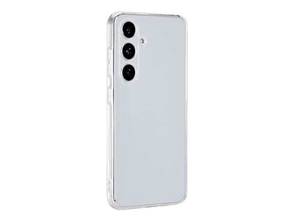 eSTUFF Infinite Vienna - Baksidedeksel for mobiltelefon - 100% recycled plastic - termoplast-polyuretan (TPU) - gjennomsiktig - for Samsung Galaxy S25