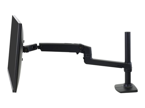 Ergotron - Monteringssett (leddarm, høy stang, 2-dels skrivebordslampe) - for Skjerm - aluminium - matt svart - skjermstørrelse: inntil 34" - skriv...