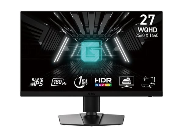 MSI G272QPF E2, 68,6 cm (27"), 2560 x 1440 pikseliä, Wide Quad HD, 1 ms, musta