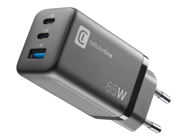 Cellularline Multipower Micro, Sisätila, AC, Musta