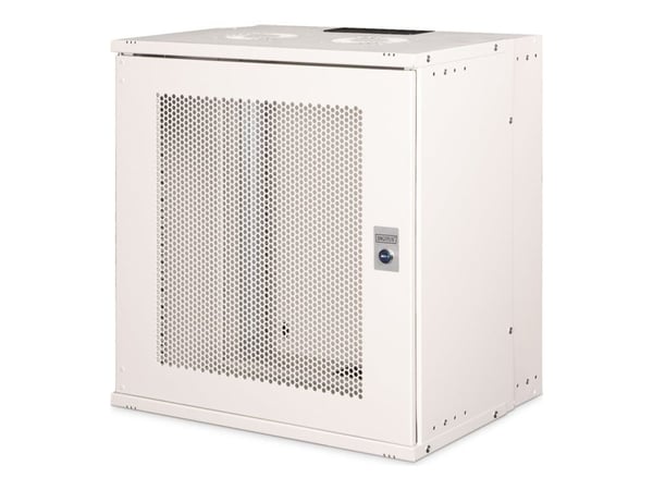 Digitus SOHO PRO Series - Skåp - 540 x 400 mm (BxD) - väggmontering - RAL 7035, ljusgrå - 12U - 19"