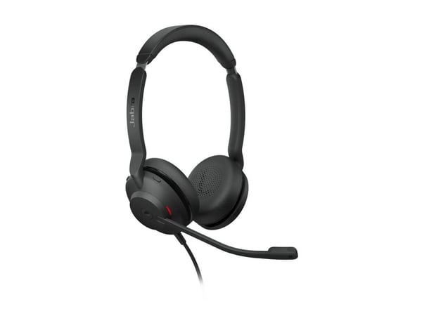 Jabra Evolve2 30 SE UC Stereo - Hodesett - on-ear - kablet - USB-C, USB-A - lydisolerende - UC-sertifisert