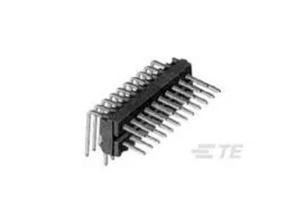 TE Connectivity Indbygningsstiftliste (standard) 104746-2 1 stk Tray