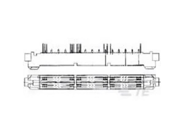 TE Connectivity mezzanine-kontakt 5767006-7, 1 st Tube