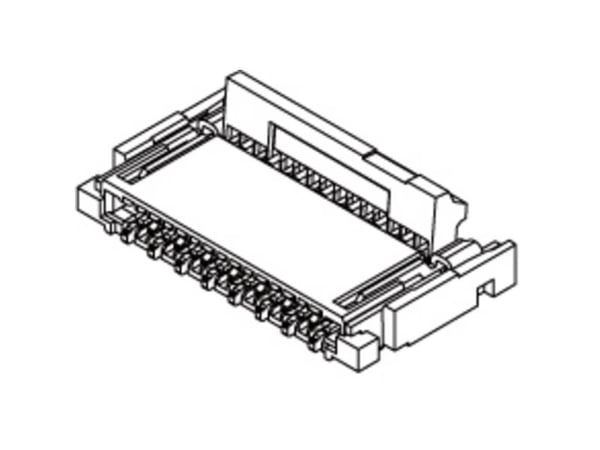 Molex FC/FPC-liitäntä 502250-5191 1 kpl Nauha koko kelalla