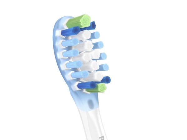 Philips Sonicare C3 Premium Plaque Defence HX9042 - Utskiftningsbørstehode - for tannbørste - hvit (en pakke 2)