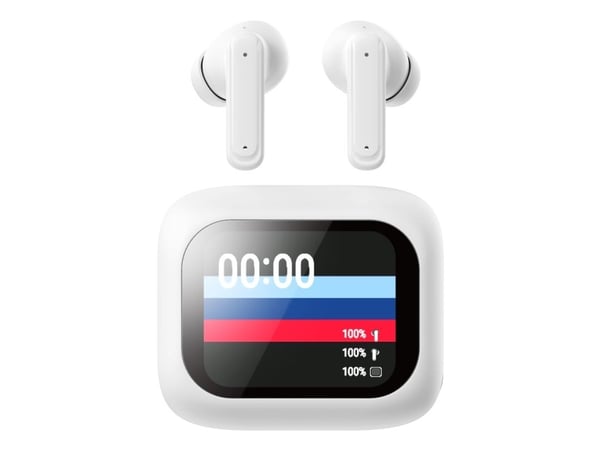 Techly ICC SB-BLT08W, True Wireless Stereo (TWS), 20 - 20000 Hz, Samtaler/musikk, Hodesett, Hvit
