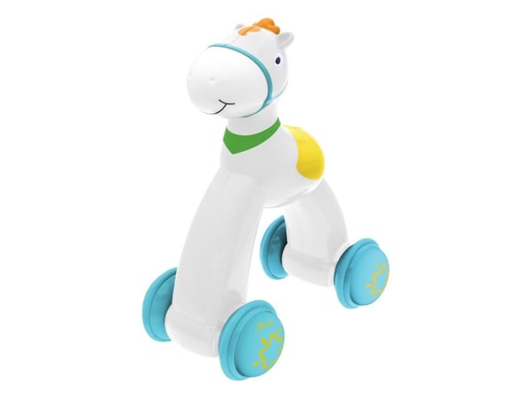 Chicco Classic Cavallino Push & Go, 12 kuukautta, 4 renkaita, Monivärinen, 80 g