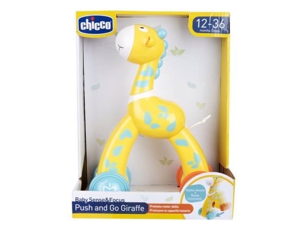 Chicco Classic Girafe Push&Go, 12 måned(er), 4 hjul, Flerfarget, 80 g