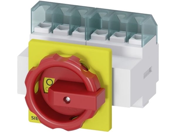 Röd, Gul 6-polig 16 mm² 25 A 690 V/AC Siemens 3LD21033VK53