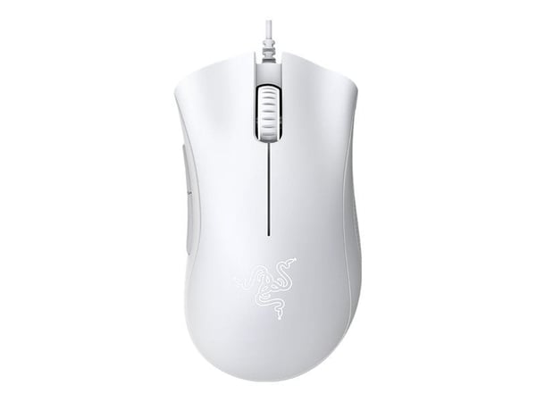 Razer DeathAdder Essential - Mus - ergonomisk - høyrehendt - optisk - 5 knapper - kablet - USB - Hvit