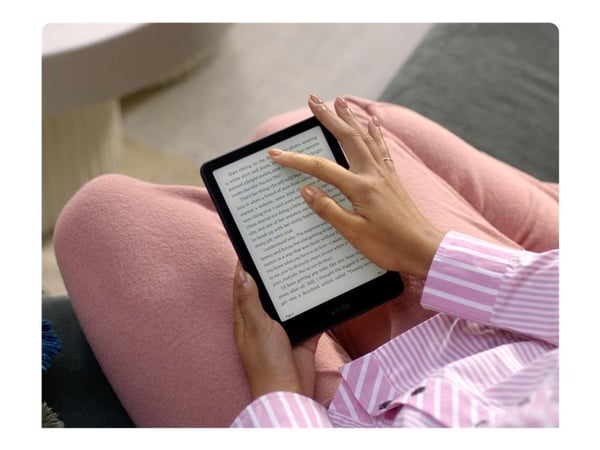Amazon Kindle Paperwhite Signature Edition - 12. sukupolvi - e-kirjojen lukulaite - 32 Gt - 7" yksivärinen Paperwhite - kosketusnäyttö - Bluetooth,...