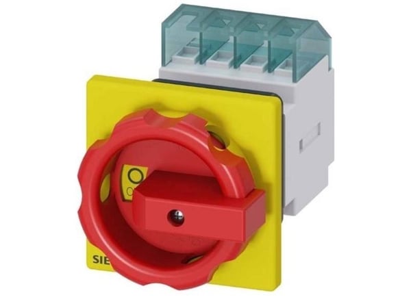 Rød, Gul 4-poletti 6 mm² 16 A 690 V/AC Siemens 3LD20541TL53